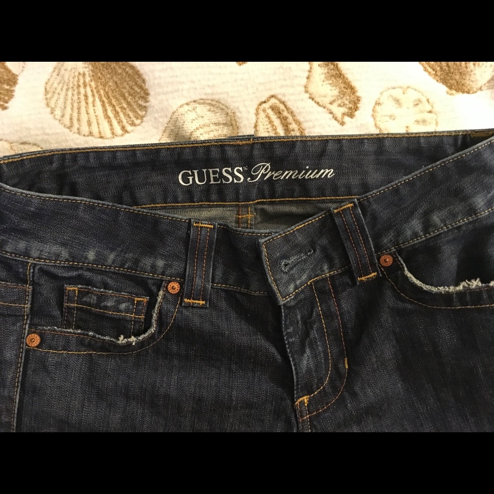 Guess premium denim shorts